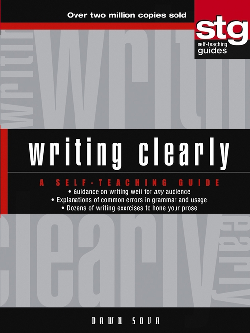 Title details for Writing Clearly by Dawn Sova - Available